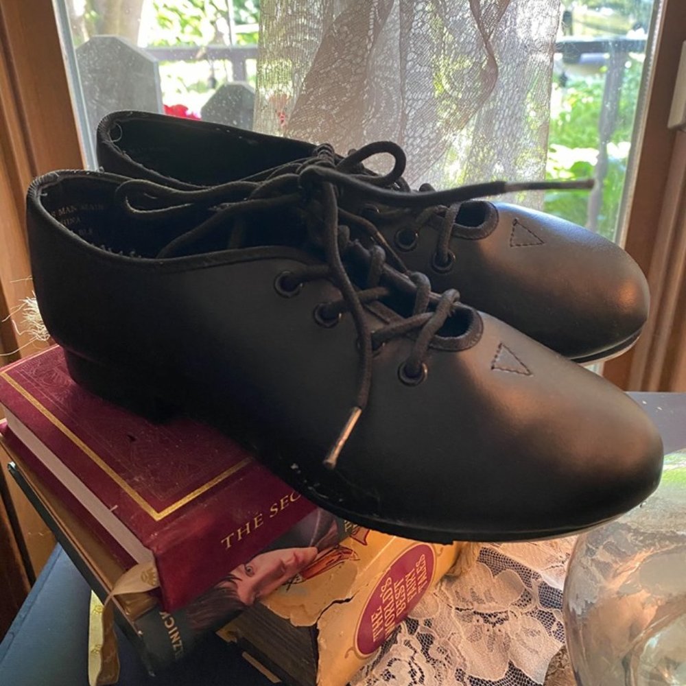 Girls 4 TAP SHOES BLOCH LEATHER 4M PROFESSIONAL